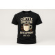 Koszulka męska Coffee Driven Development czarna