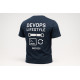 Koszulka męska DevOps Lifestyle granatowa