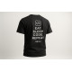 Koszulka męska Eat Sleep Code Repeat czarna