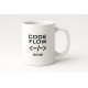 Kubek Ceramiczny Code Flow Biały