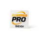 Naklejka Powered Pro 10x10 cm